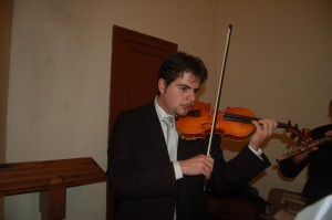 il violinista Salvo Passantino