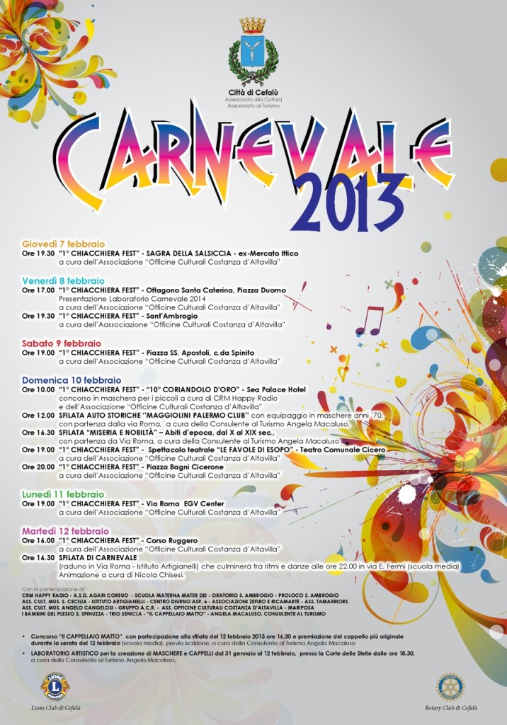 Manifesto Carnevale 2013_definitivo