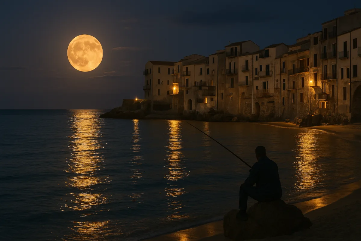 La luna piena sul mare di Cefalù: la tradizione dei pescatori e i punti migliori per vederla stasera
