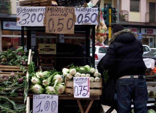 prezzi frutta e verdura